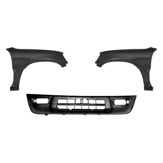 Replace® BNDL-243178 - 3-Piece (Front Bumper Cover, Driver and Passenger Side Fender) (Standard Line)