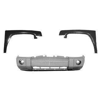 Replace® - 3-Piece (Front Bumper Cover, Driver and Passenger Side Fender) (Brand New OE)