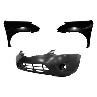 Replace® - 3-Piece (Front Bumper Cover, Driver and Passenger Side Fender) (Brand New OE)