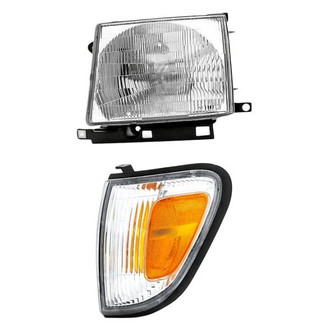 Replace® - 2-Piece Kit (Driver Side Headlight, Driver Side Turn Signal/Corner Light) (Standard Line)