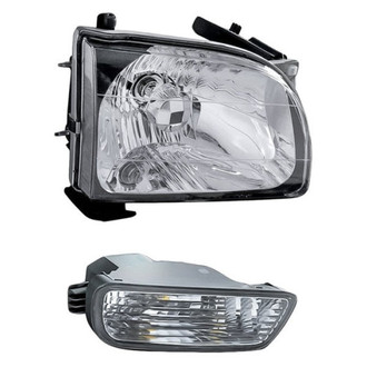 Replace® - 2-Piece Kit (Passenger Side Headlight, Passenger Side Turn Signal/Parking Light) (Standard Line)