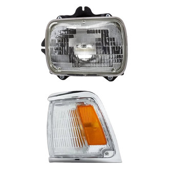 Replace® - 2-Piece Kit (Driver Side Headlight, Driver Side Turn Signal/Corner Light) (Standard Line)