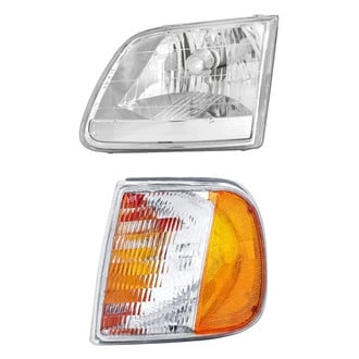 Replace® - 2-Piece Kit (Driver Side Headlight, Driver Side Turn Signal/Corner Light) (Standard Line)