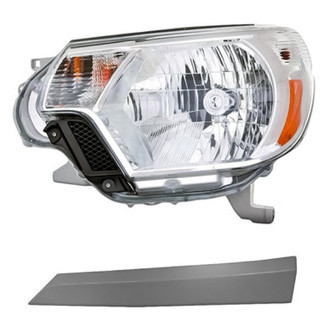 Replace® - 2-Piece Kit (Driver Side Headlight, Driver Side Headlight Trim) (Standard Line)