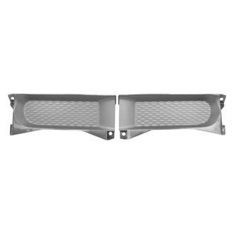 Replace® - Front Driver and Passenger Side Tow Hook Hole Bezel Set (Standard Line)