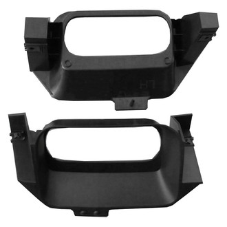 Replace® - Front Driver and Passenger Side Tow Hook Bezel Set (Standard Line)