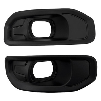 Replace® - Front Driver and Passenger Side Fog Light Bezel Set (CAPA Certified)