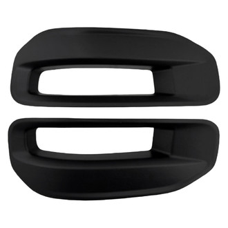 Replace® - Front Driver and Passenger Side Fog Light Bezel Set (Standard Line)