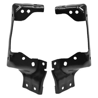 Replace® - Front Inner Driver and Passenger Side Bumper Bracket Set (CAPA Certified)