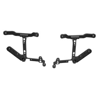 Replace® - Front Driver and Passenger Side Fog Light Bracket Set (Standard Line)