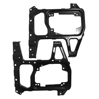 Replace® - Front Inner Driver and Passenger Side Bumper Bracket Set (CAPA Certified)
