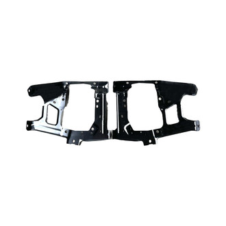 Replace® - Front Outer Driver and Passenger Side Bumper Bracket Set (CAPA Certified)