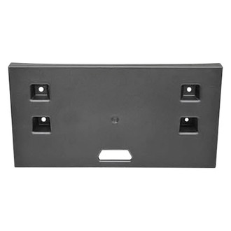 Replace® - Front License Plate Bracket w/o Mounting Hardware