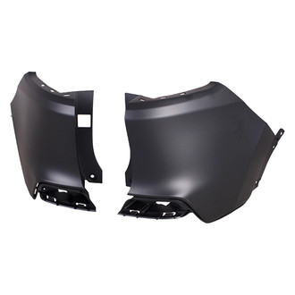 Replace® - Rear Outer Passenger Side Bumper Cover (CAPA Certified)