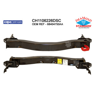 Replace® - Rear Bumper Reinforcement (Diamond Standard Line)