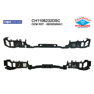 Replace® - Rear Center Bumper Reinforcement (Diamond Standard Line)