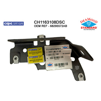 Replace® - Rear Passenger Side Bumper Support Bracket (Diamond Standard Line)
