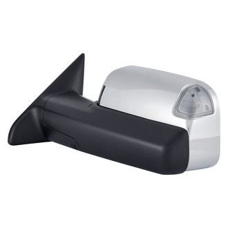 Replace® - Driver Side Power Towing Mirror (Heated, Foldaway) (Standard Line)