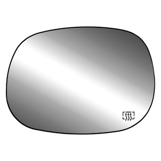 Replace® - Driver Side Power Mirror Glass (Heated) (Standard Line)
