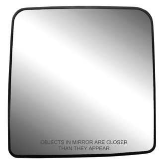 Replace® - Passenger Side Power Mirror Glass (Heated) (Standard Line)