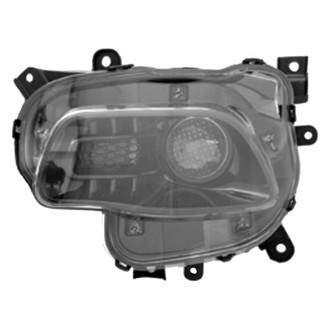 Replace® - Driver Side Replacement Headlight (CAPA Certified)