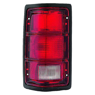 Replace® - Driver Side Replacement Tail Light Lens and Housing (Standard Line)