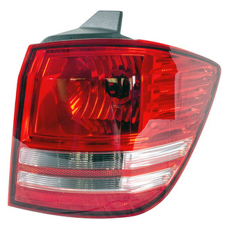Replace® - Passenger Side Outer Replacement Tail Light Lens and Housing (Value Line)