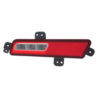 Replace® - Rear Driver Side Bumper Reflector (CAPA Certified)