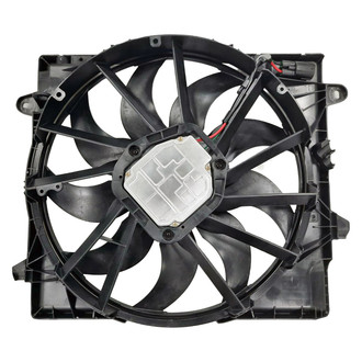Replace® - Dual Radiator and Condenser Fan Assembly