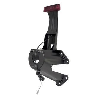 Replace® - Black Spare Tire Bracket with High Mount Stop Lamp