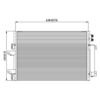 Replace® - A/C Condenser