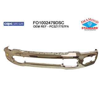 Replace® - Front Bumper Face Bar (Diamond Standard Line)