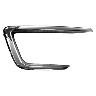 Replace® - Front Outer Passenger Side Fog Light Bezel (Standard Line)