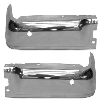 Replace® - Rear Driver and Passenger Side Bumper Face Bar (CAPA Certified)