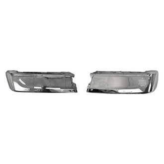 Replace® - Rear Driver and Passenger Side Step Bumper Face Bar (Diamond Standard Line)