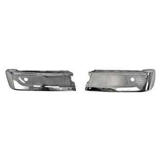 Replace® - Rear Driver and Passenger Side Step Bumper Face Bar (Diamond Standard Line)