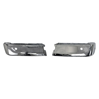 Replace® - Rear Driver and Passenger Side Step Bumper Face Bar (Diamond Standard Line)