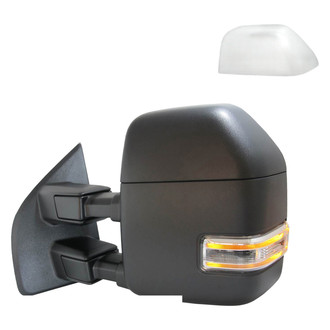 Replace® - Driver Side Power Towing Mirror (Heated, Foldaway) (Standard Line)