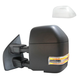 Replace® - Driver Side Power Towing Mirror (Heated, Foldaway) (Standard Line)