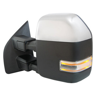 Replace® - Driver Side Power Towing Mirror (Heated, Foldaway) (Standard Line)