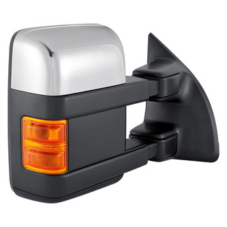 Replace® - Passenger Side Power Towing Mirror (Heated, Foldaway) (Standard Line)