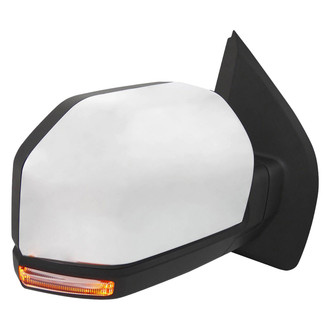 Replace® - Passenger Side Power View Mirror (Heated, Foldaway) (Standard Line)