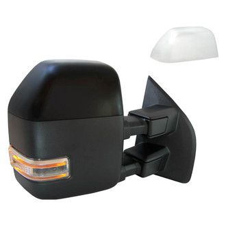Replace® - Passenger Side Power Towing Mirror (Heated, Foldaway) (Standard Line)