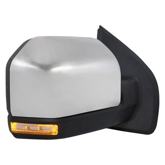 Replace® - Passenger Side Power View Mirror (Heated, Foldaway) (Standard Line)