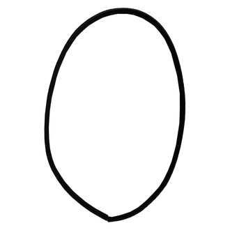 Replace® - Rear Passenger Side Door Seal (Standard Line)
