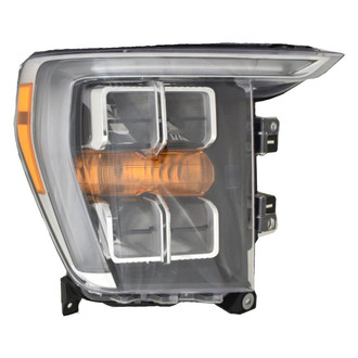 Replace® - Passenger Side Replacement Headlight (CAPA Certified)