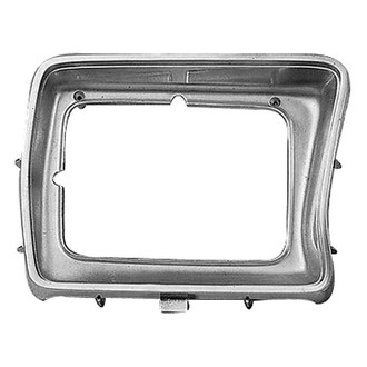 Replace® - Passenger Side Headlight Bezel (Standard Line)