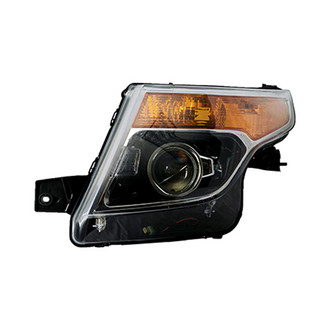 Replace® - Driver Side Replacement Headlight Lens and Housing (Standard Line)
