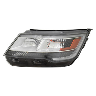 Replace® - Remanufactured Driver Side Replacement Headlight Lens and Housing