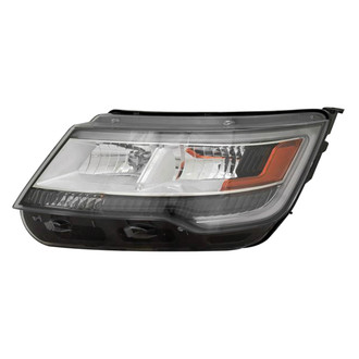 Replace® - Remanufactured OE Driver Side Replacement Headlight Lens and Housing